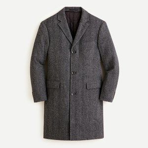 J. Crew Topcoat - Charcoal Herringbone - 38R